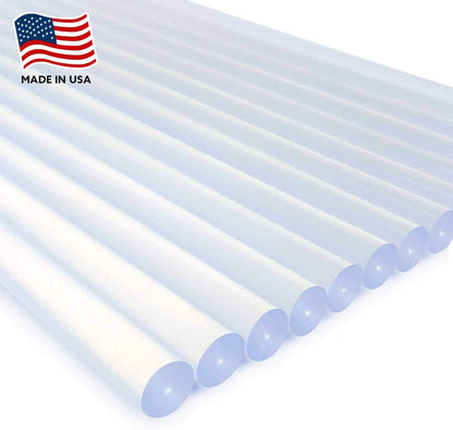 Adtech Hot Glue Sticks, 10 Pulgadas, tamaño Completo, Transparente, 170 Palos