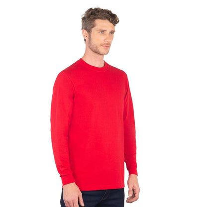 Optima Playera Cuello Redondo Manga Larga para Hombre