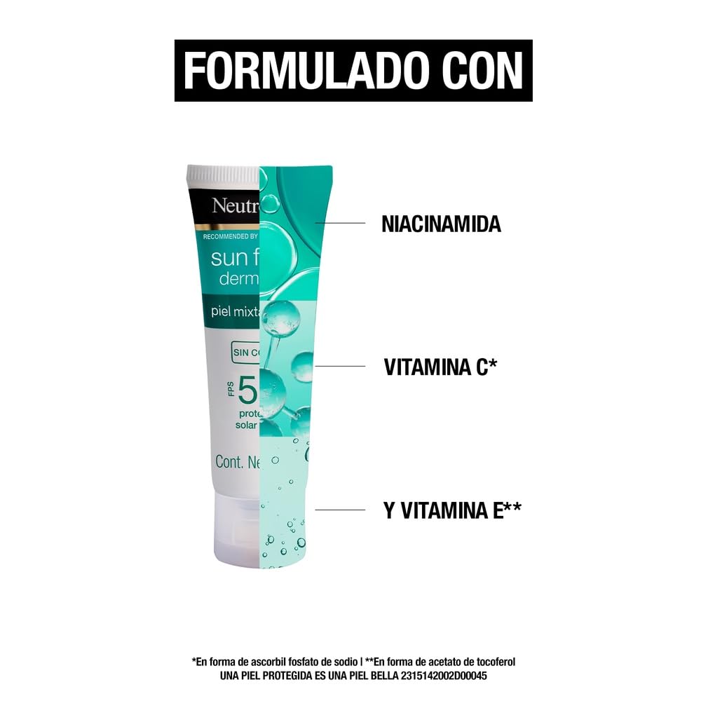 Neutrogena Sun Fresh sin Color FPS50 40G 2 Pack