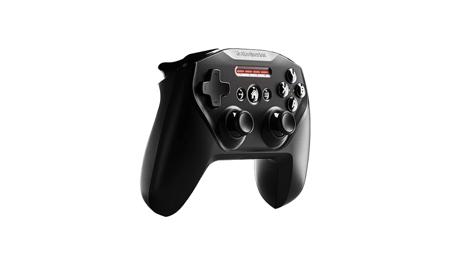 SteelSeries Nimbus+ - Mando inalámbrico para juegos - Recargable - Para iPhone, iPad, iPod y Apple TV