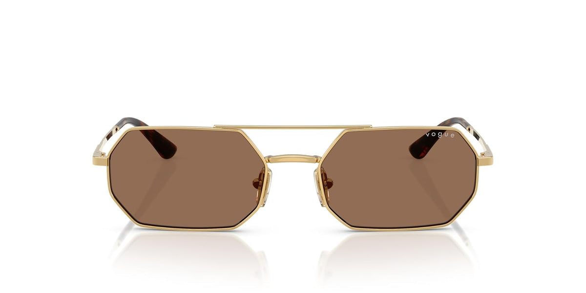 Vogue Vo4329s Gafas Mujer - 55 mm - marrón, dorado, (Gold - Dark Brown)