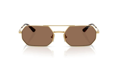 Vogue Vo4329s Gafas Mujer - 55 mm - marrón, dorado, (Gold - Dark Brown)