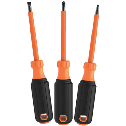 Klein Tools 6866INS Destornillador Aislado 1000V - Juego de 3 piezas