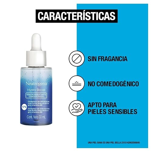 Neutrogena Hydro Boost Serum Hidratante Concentrado facial Ácido Hialurónico 30ml