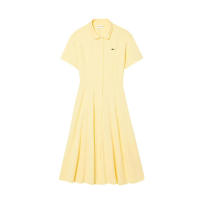 Lacoste Fit and Flare Polo Dress Vestido Mujer