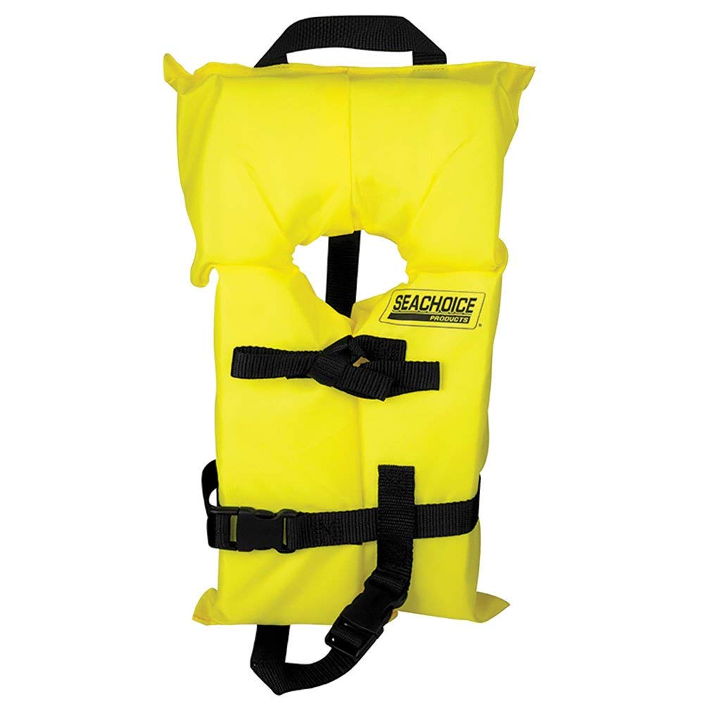 SEACHOICE Chaleco Salvavidas, Dispositivo de flotación Personal Tipo II, Aprobado por USCG, Varios tamaños y Colores