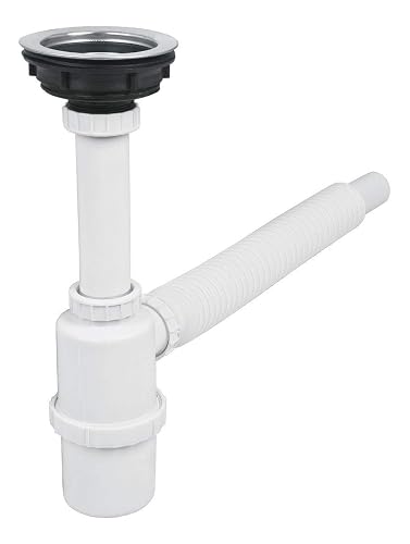 Foset CE-292, Céspol bote p/fregadero c/contracanasta, polipr, 1-1/2"