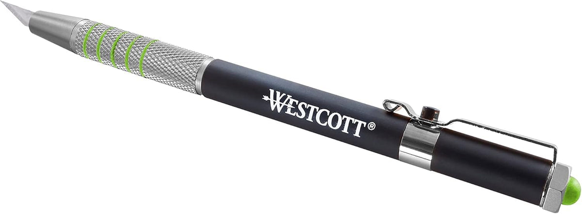 Westcott CarboTitanium 16963 - Cuchillo estilo bolígrafo