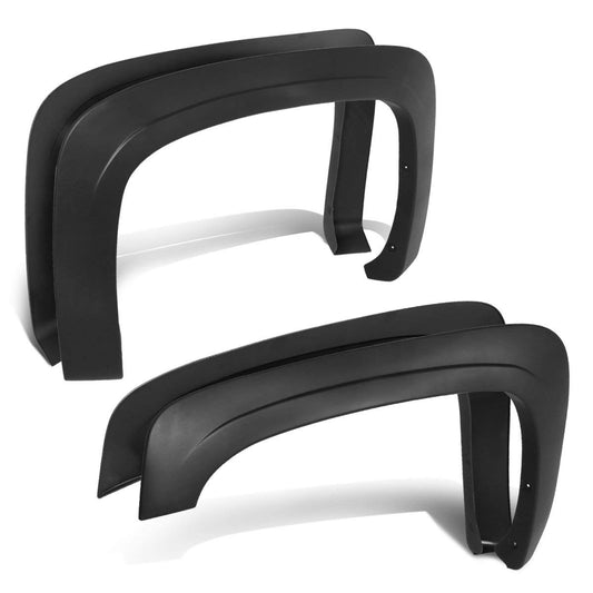 Dna Motoring Guardabarros Estilo OE para Silverado 07-13, Negro, IF-10018-MBK
