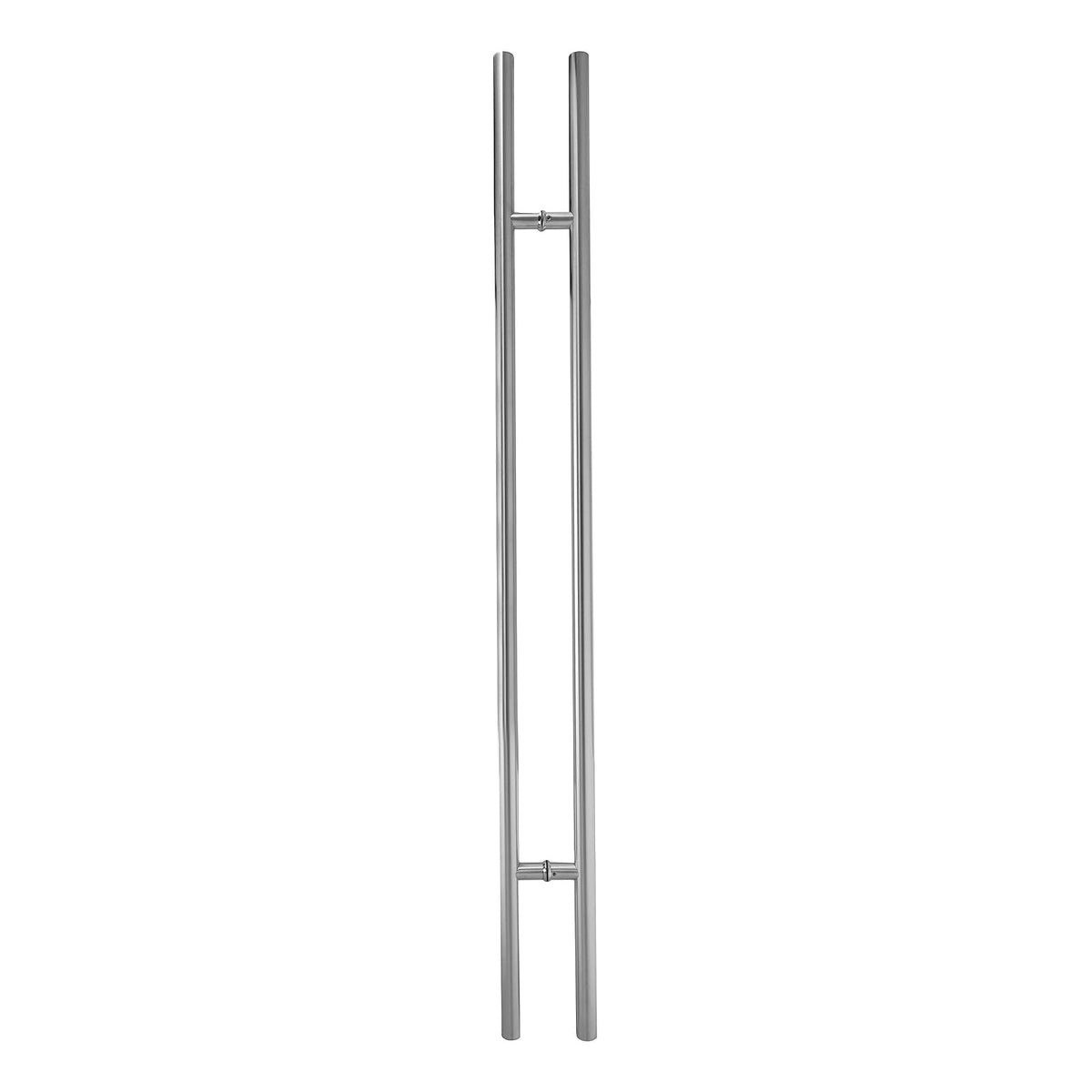 Brüken MX6427 Jaladera Tipo H 150 X 14.5 X 3 Cm, Plata