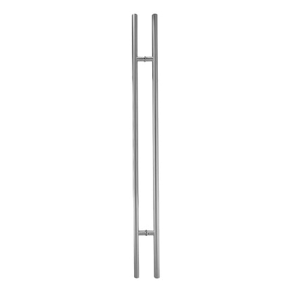Brüken MX6427 Jaladera Tipo H 150 X 14.5 X 3 Cm, Plata