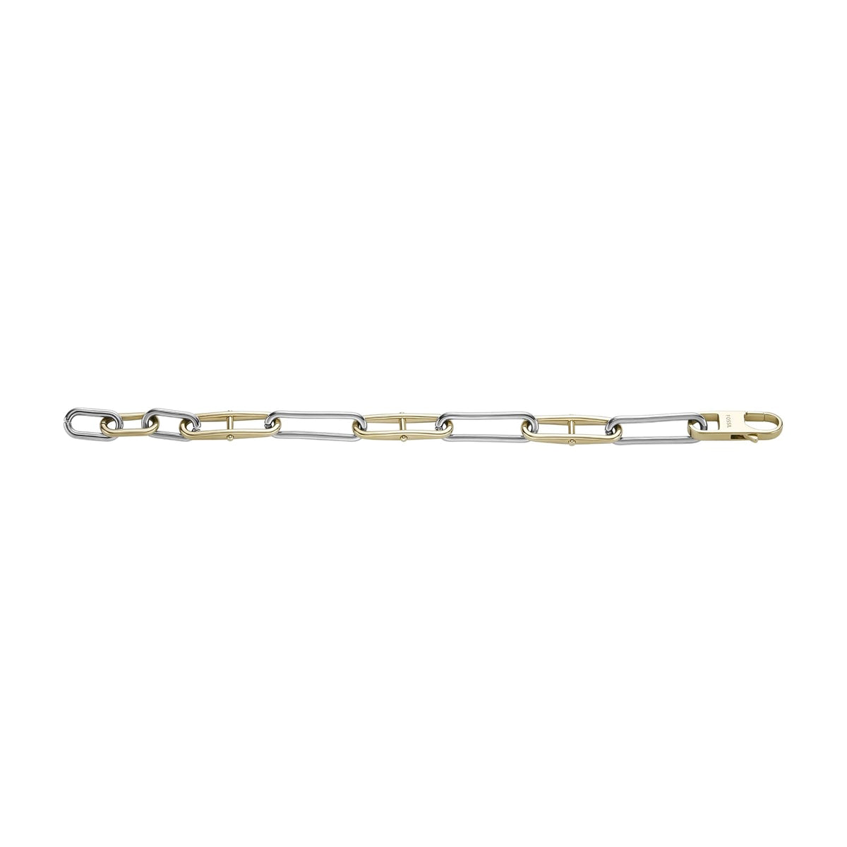 Fossil Women's Gold-Tone Stainless Steel Chain or Beaded Bracelet for Women