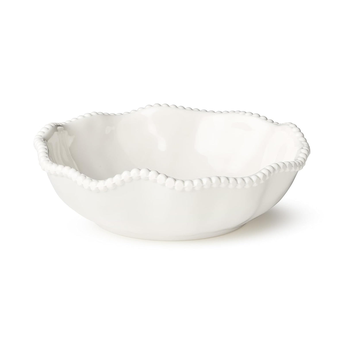 Certified International 89537 Vajilla Perlette Cream, platos multicolor
