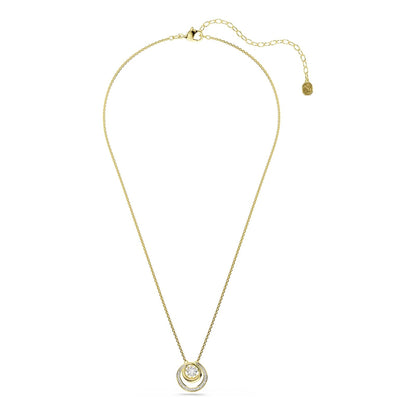 Swarovski Colección Hyperbola de corte redondo chapado en oro blanco