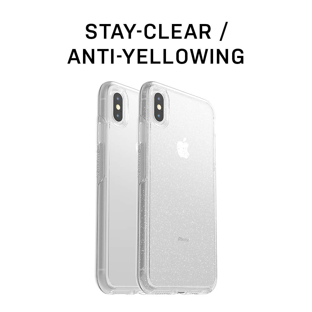 Otterbox Cell Phone Case Symmetry Frustration for Joyride, Silver Flake/Clear