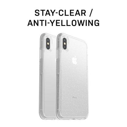 Otterbox Cell Phone Case Symmetry Frustration for Joyride, Silver Flake/Clear