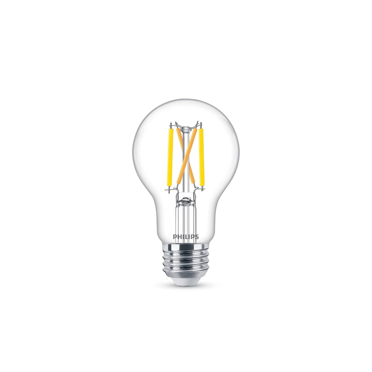 Philips Bombillas LED A19 de 40 W de 40 W Ultra Definition Blanca Suave (2700 K), 450 lúmenes (5 W = 40 W) regulables sin parpadeo esmerilado