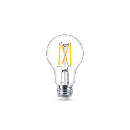 Philips Bombillas LED A19 de 40 W de 40 W Ultra Definition Blanca Suave (2700 K), 450 lúmenes (5 W = 40 W) regulables sin parpadeo esmerilado