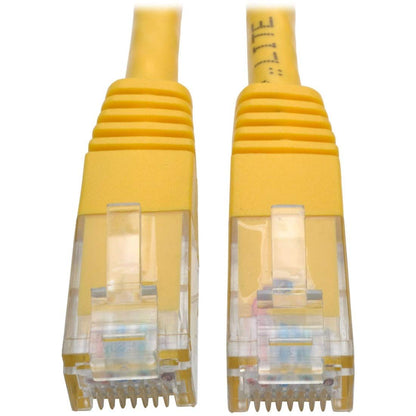 Tripp Lite Cable de Red Cat6 Moldeado RJ45 - 4.57 m - 15 ft - Amarillo