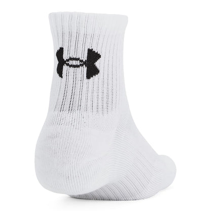 Under Armour Paquete de 6 calcetines de algodón para entrenamiento Calcetín Unisex adulto