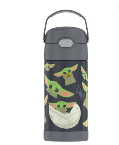 Thermos Funtainer Botella para Niños 354 ml (12 oz) - 0.4 Litros - Mandaloriano