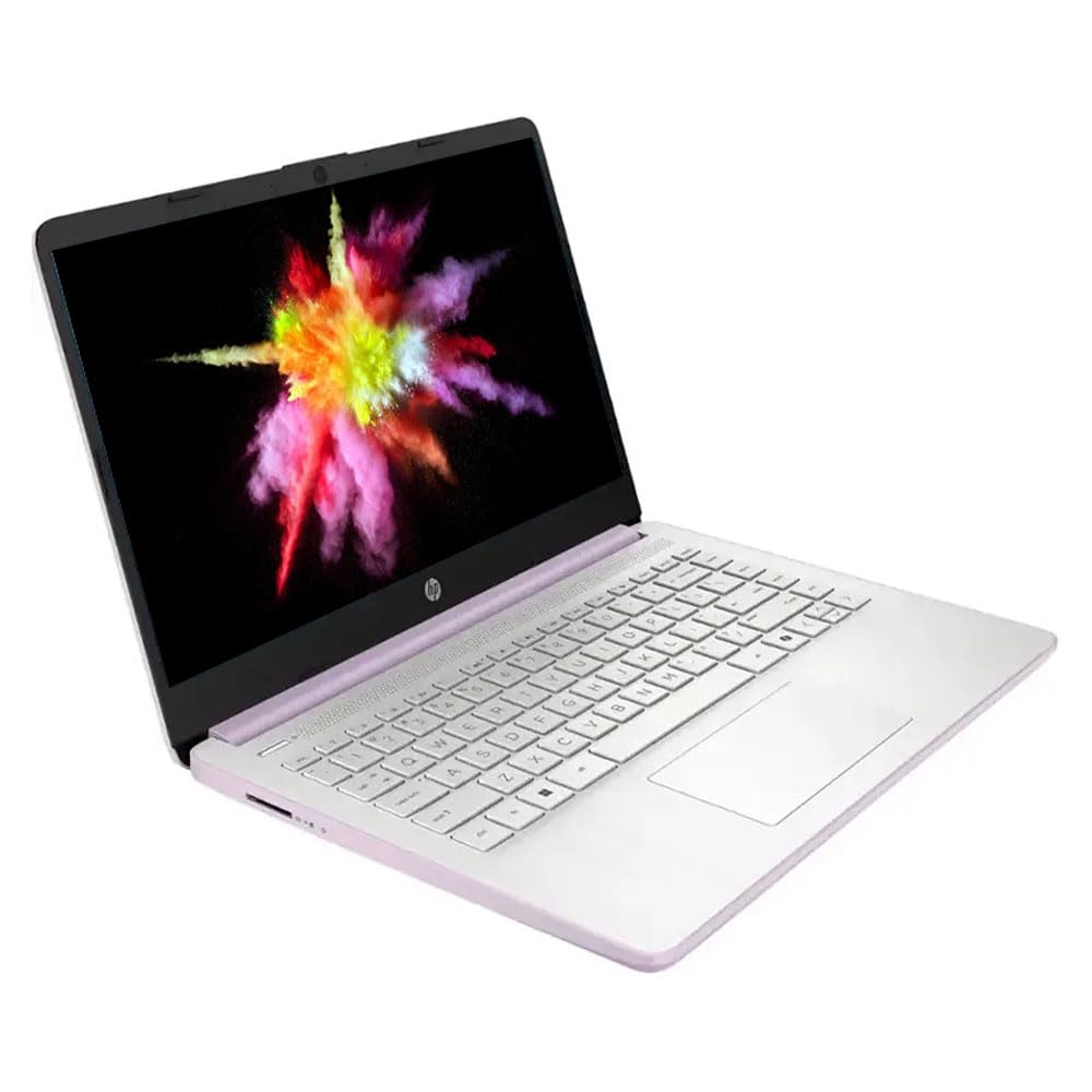 Laptop HP 14" Intel Celeron 4GB 128GB 14-dq6014dx Lavanda