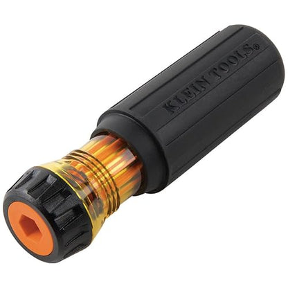 KLEIN TOOLS 32287INS | Desarmador 2 En 1 | 1000 V | Puntas Intercambiables | Desarmador 2 en 1 con puntas intercambiables y aislamiento de 1000 V, ideal para trabajos eléctricos en espacios reducidos.