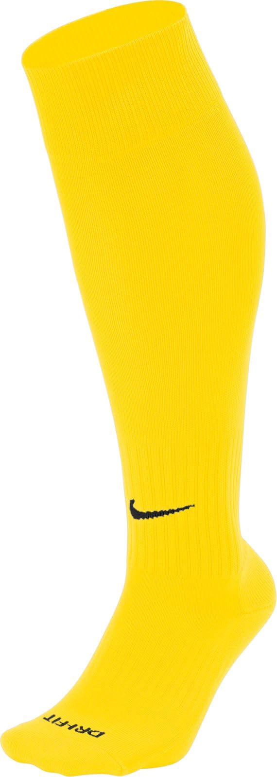 Calcetines Classic II Cushion, Nike, Unisex-adulto - M - Tour Yellow - Black