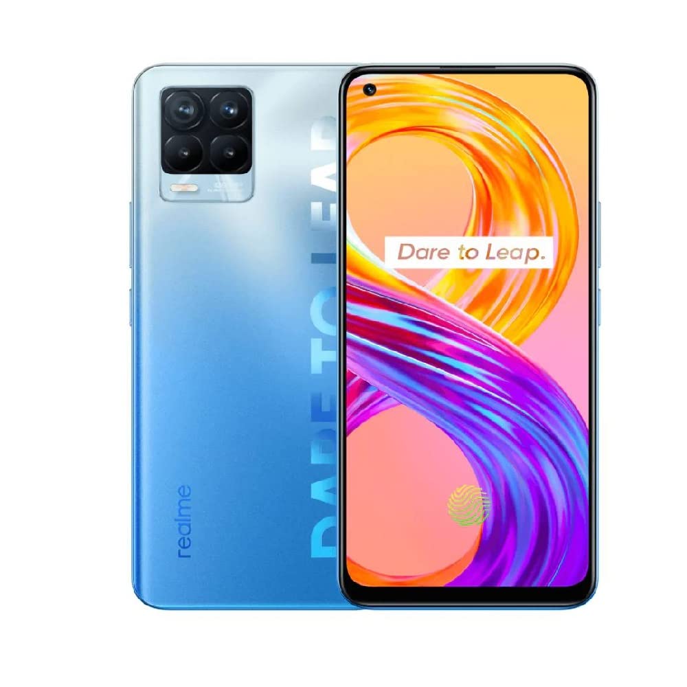 realme Smartphone 8 Pro 6.4" 128GB/8GB Cámara 108MP+8MP+2MP+2MP/16MP Snapdragon Android 11 Color Azul