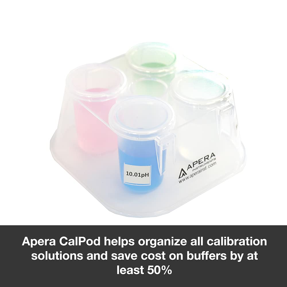Apera Instruments AI209-T PH20 Medidor de pH con Kit Completo de Calibración