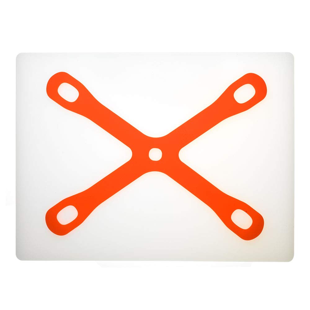 Mercer Culinary M18930 Board Buddyz, 15 pulgadas x 20 pulgadas a 18 pulgadas x 30 pulgadas, naranja
