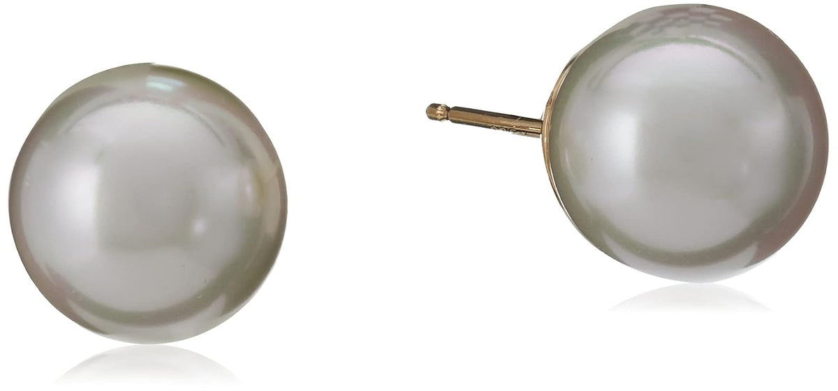 MJ00328.01.1.000.701.1 Majorica Arete para Mujer, color Blanco, 12 mm