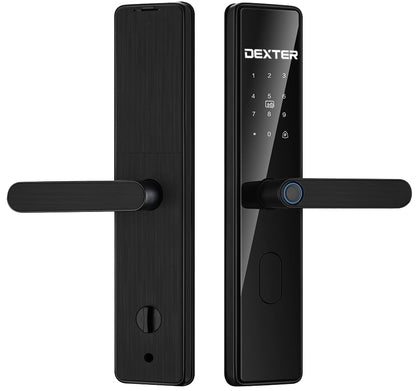 Dexter Cerradura Inteligente de Embutir con Bulones PP100 WiFi Negro