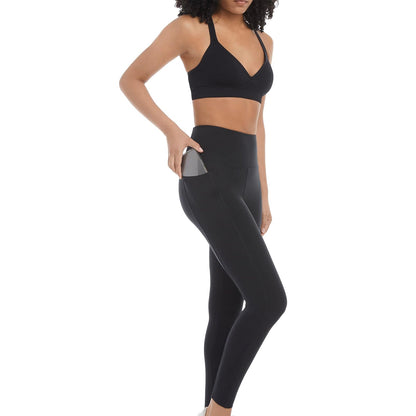 Danskin High Rise Contour Bonded Ankle Leggings Leggings Mujer