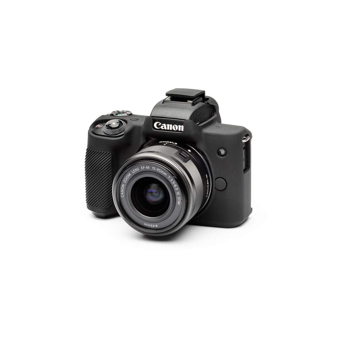 EasyCover Funda Protectora para cámara fotográfica Canon M50/M50 Mark II, Color Negro