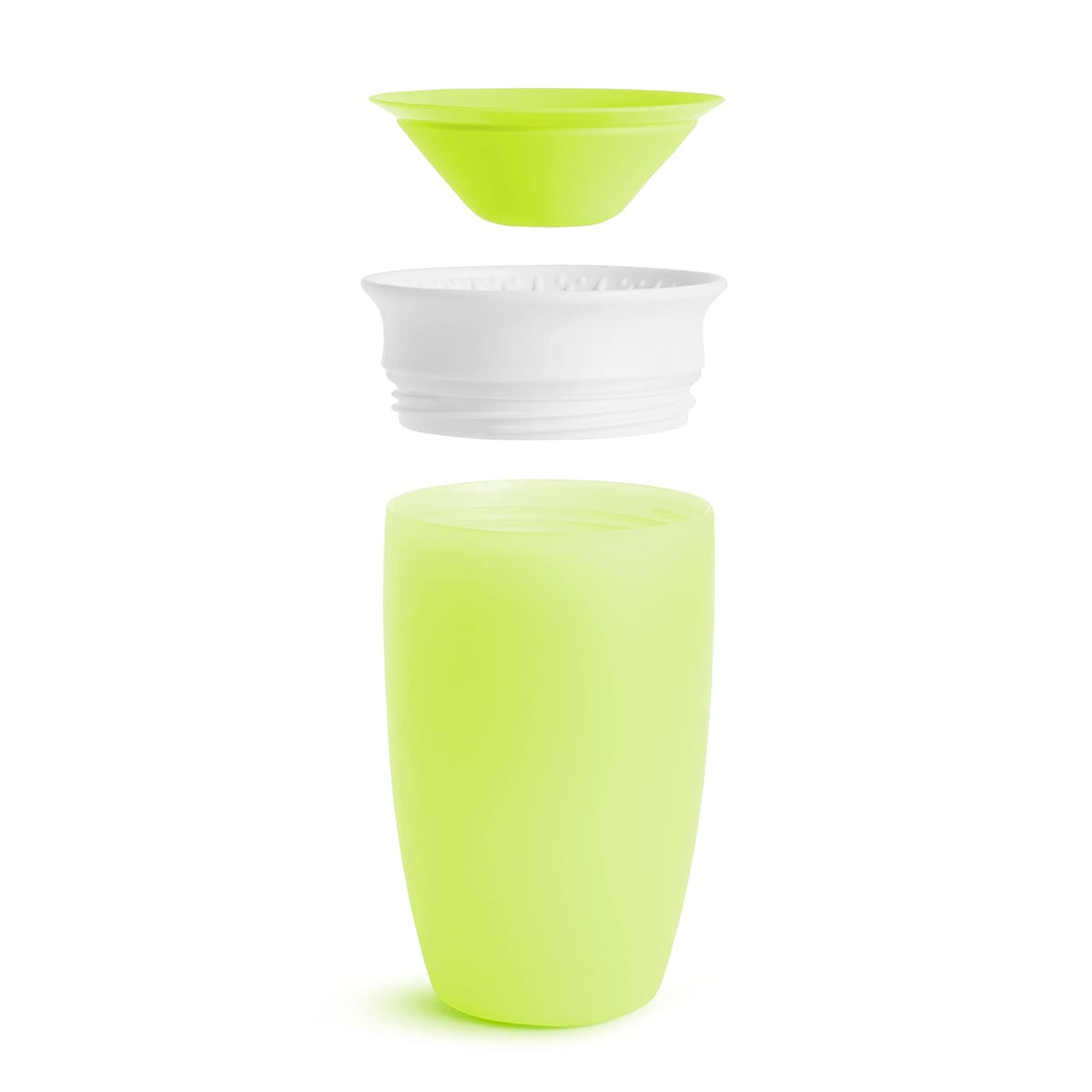 Munchkin Miracle 360 Vaso para niños, verde/azul, 295 ml, 2 unidades