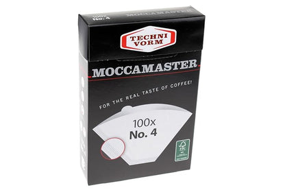 Technivorm Moccamaster 85022 Moccamaster # 4 filtros de papel, color blanco
