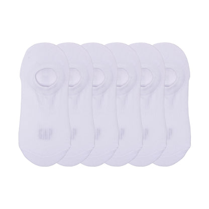 GAP 6pk Gap Original Ribbed Super No Show Calcetines Mujer