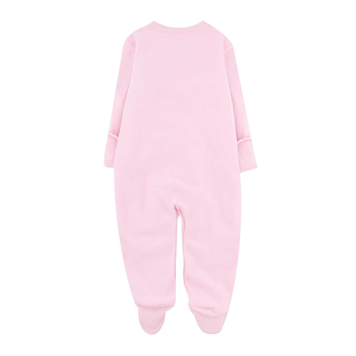 Baby Creysi Cobija Manga Larga Mameluco para Bebé Niña Pack de 3 Algodón Hipoalergénico, Rosado, 9 Meses