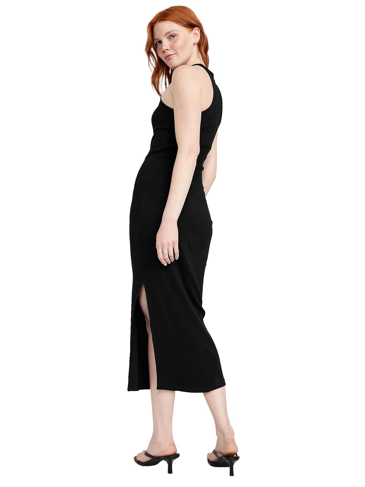 Old Navy Vestido Mujer, Negro, X-Chico