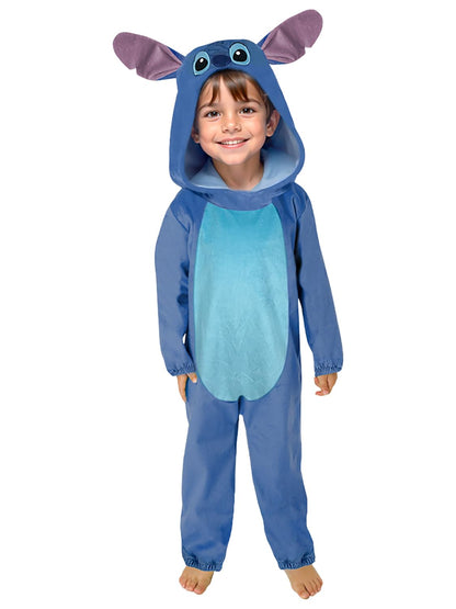 Fantasy Ruz. Disfraz infantil de Stitch tipo Overol. Talla 8 años