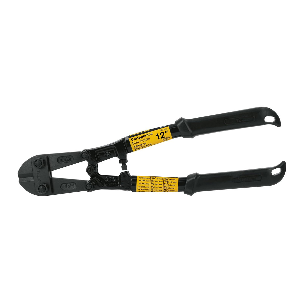 Pretul CP-12P, Cortapernos de mango tubular, en acero al cromo molibdeno, 12"