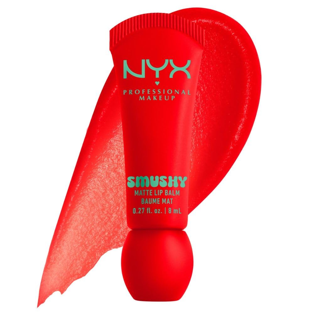 NYX Professional Makeup, Smushy Bálsamo de Labios Matte - Tono Soft Sorbet