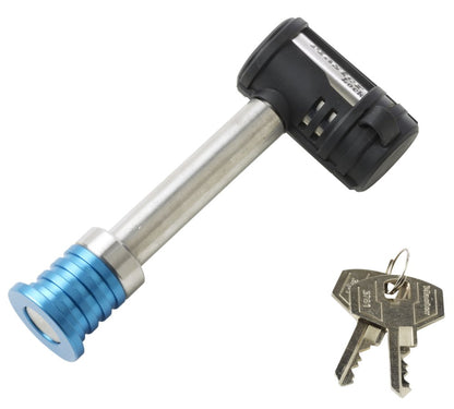 Master Lock Candado Receptor de Barra 1480DAT, 1.27 cm, Acero Inoxidable, Plateado