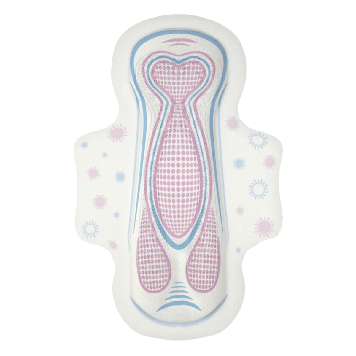 Saba Toalla Femenina con Alas, 60 piezas + Buenas Noches con Alas; Toallas Femeninas Nocturnas XL, Flujo Súper Abundante; 28 Toallas