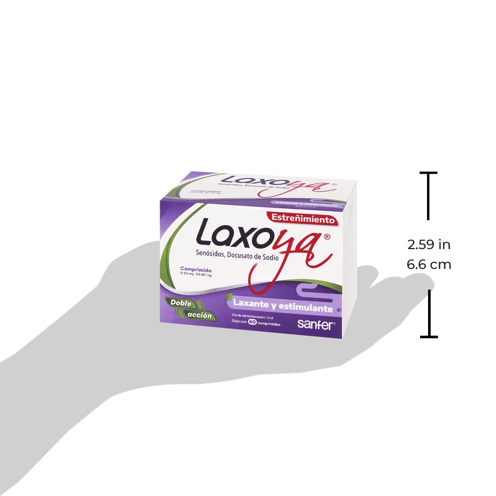 Laxoya Comprimidos 8.6/50Mg (20 Tabletas)