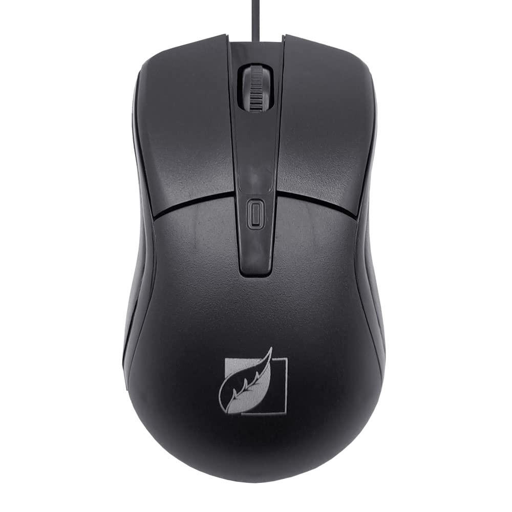 Kit de Teclado Multimedia alámbrico Texturizado y Mouse 18-8323