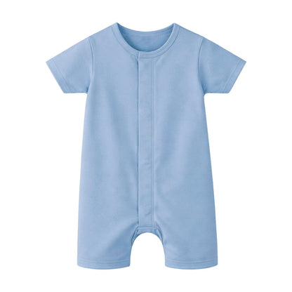 9MONTHS BABY Pañalero de Manga Corta con Cierre Magnético 4301-A - 0-3 - Azul