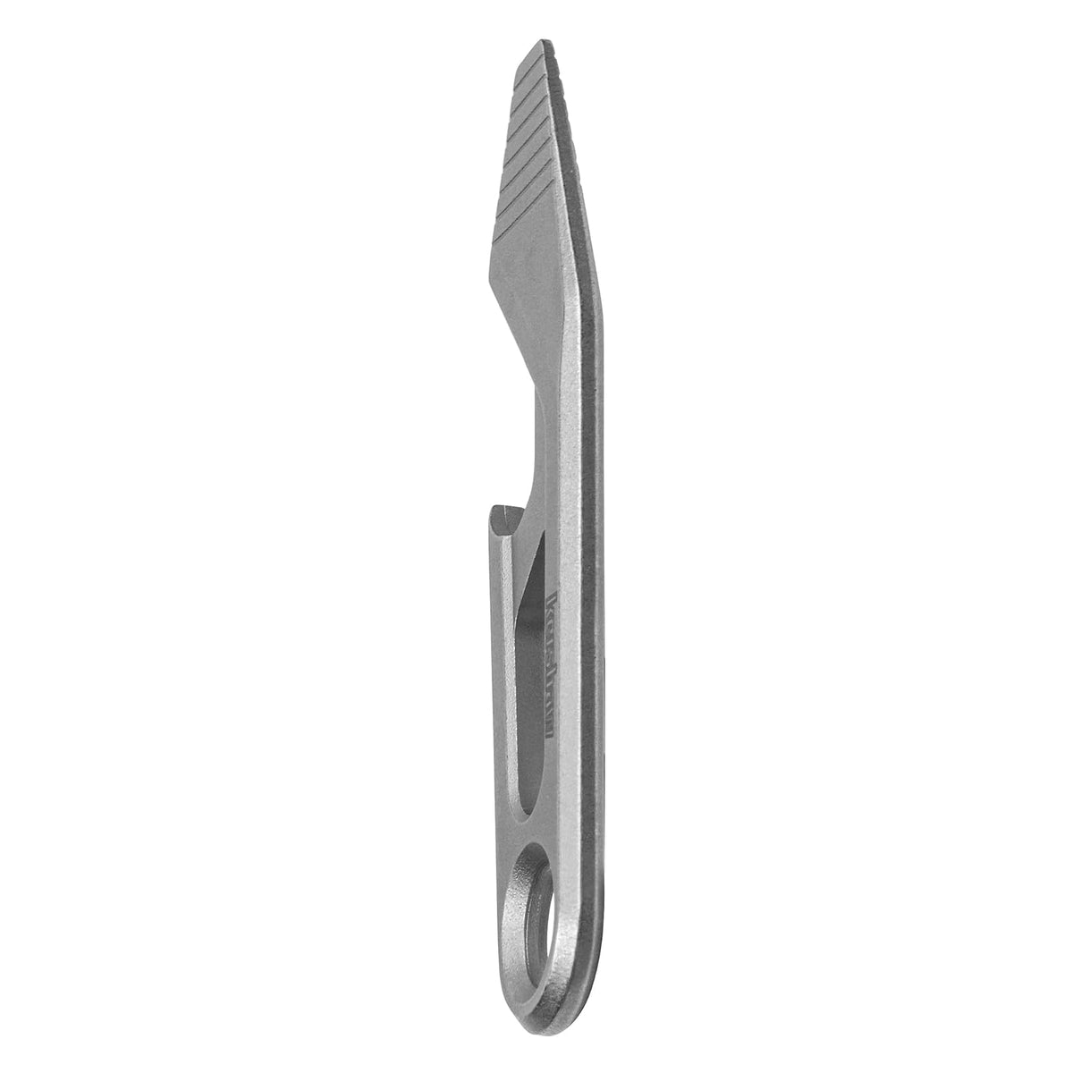 Kershaw Multiherramienta Llavero Abrebotellas | Gris, tamaño de llave, barra de palanca, punta de destornillador plana, acero 3Cr13