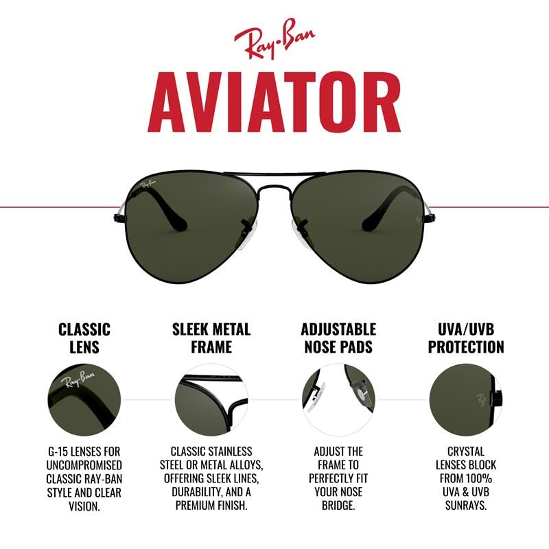 Gafas de sol 0RB3025, Ray-Ban, Mujer, Dorado, 54.5 mm
